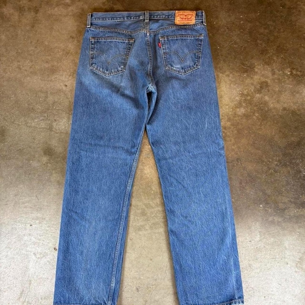 Vintage y2k Levi's 501 xx blue denim jeans Men's Size 38x34